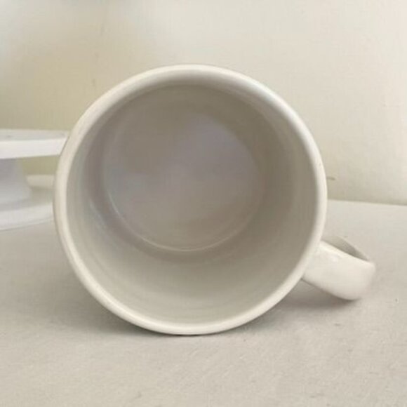 Hersheys Milk Chocolate Ceramic Mug 20 oz White & Brown 5 in Tall 4.5" in Diamet - Picture 9 of 9